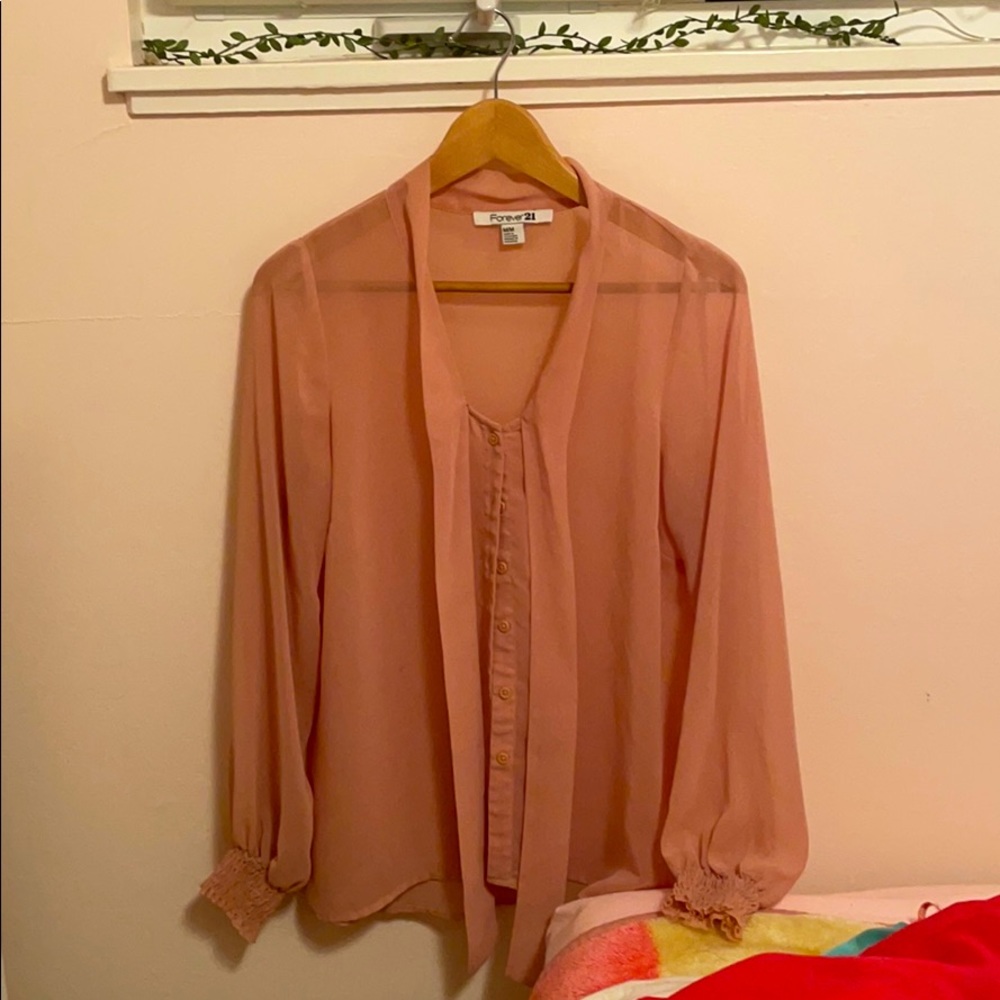 Pretty sheer blouse